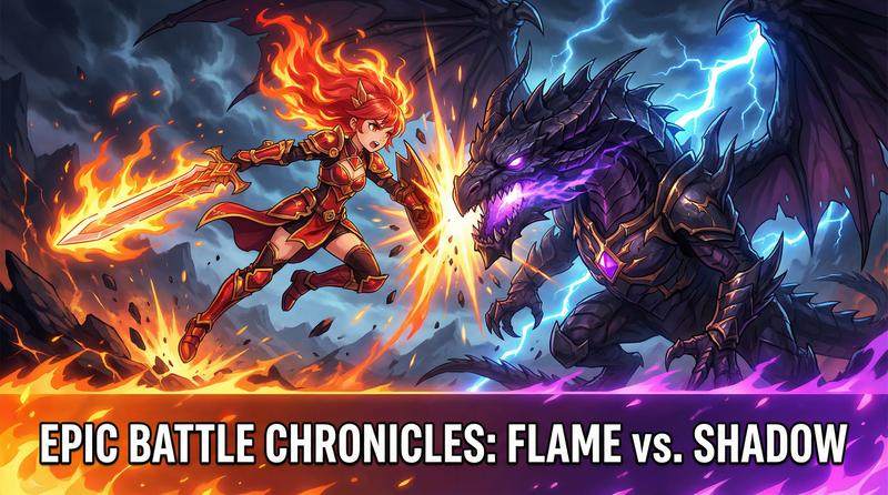 萝莉岛精选动漫-烈焰少女龙影传说-热血动漫教程