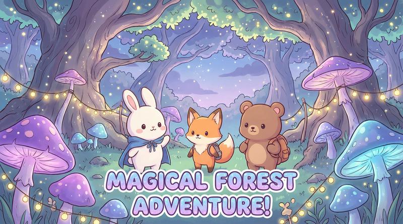 萝莉岛动漫-魔法森林奇遇记-治愈动漫分享